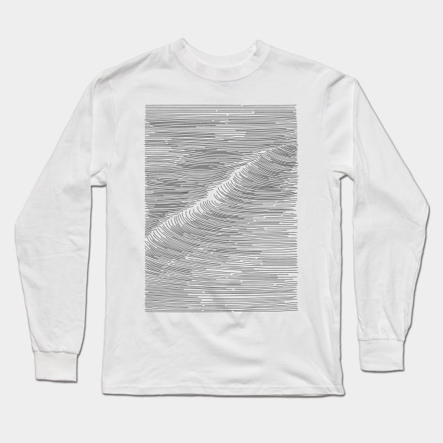 Wave Long Sleeve T-Shirt by bulografik